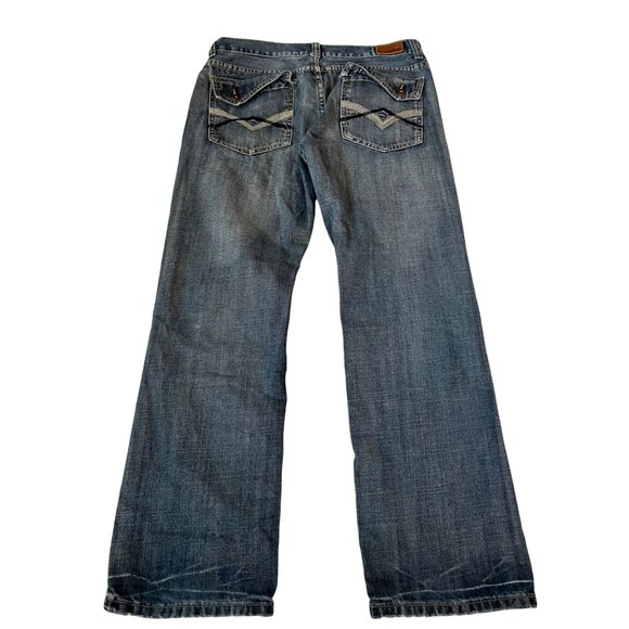 Urban Pipeline Slim Fit Denim Blue Jeans Men's Size 33x32 Dark Wash - Picture 7 of 7